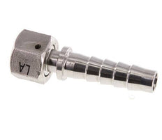 13x25 mm & G1/2'' RVS 1.4301 Slangpilaar met Wartelmoer DIN EN 14423 / DIN 2826