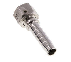 13x25 mm & G1/2'' RVS 1.4301 Slangpilaar met Wartelmoer DIN EN 14423 / DIN 2826