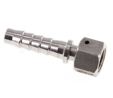 13x25 mm & G1/2'' RVS 1.4301 Slangpilaar met Wartelmoer DIN EN 14423 / DIN 2826