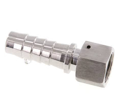 19x33 mm & G3/4'' RVS 1.4301 Slangpilaar met Wartelmoer DIN EN 14423 / DIN 2826