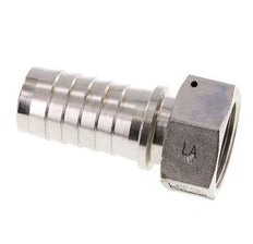 32x48 mm & G1-1/4'' RVS 1.4301 Slangpilaar met Wartelmoer DIN EN 14423 / DIN 2826