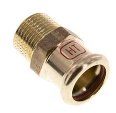 Perskoppeling - 18mm Persmof & R 1/2'' Buiseinde - Koperlegering