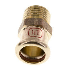 Perskoppeling - 18mm Persmof & R 1/2'' Buiseinde - Koperlegering