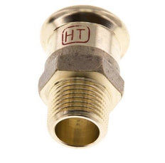 Perskoppeling - 22mm Persmof & R 1/2'' Buiseinde - Koperlegering