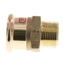 Perskoppeling - 28mm Persmof & R 3/4'' Buiseinde - Koperlegering