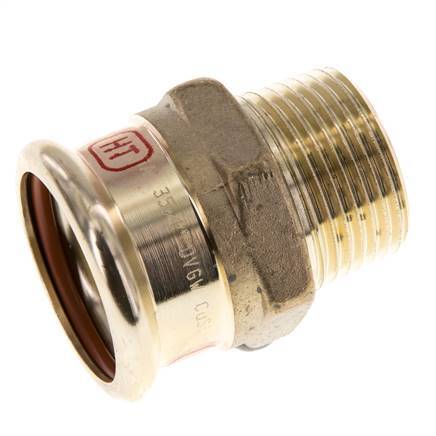 Press Fitting - 35mm Female & R 1'' Male - Copper alloy