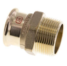 Perskoppeling - 35mm Persmof & R 1-1/4'' Buiseinde - Koperlegering