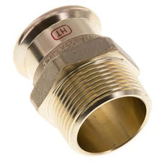 Perskoppeling - 35mm Persmof & R 1-1/4'' Buiseinde - Koperlegering