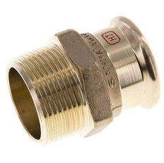 Perskoppeling - 35mm Persmof & R 1-1/4'' Buiseinde - Koperlegering