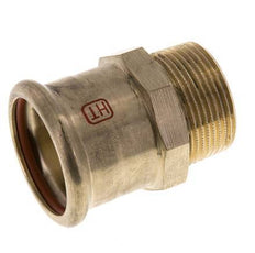Perskoppeling - 42mm Persmof & R 1-1/4'' Buiseinde - Koperlegering