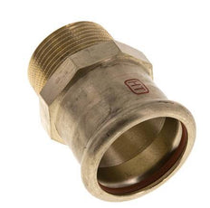 Perskoppeling - 42mm Persmof & R 1-1/4'' Buiseinde - Koperlegering
