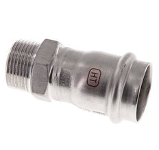 Perskoppeling - 28mm Persmof & R 3/4'' Buiseinde - RVS