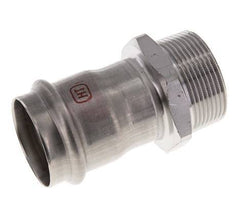 Perskoppeling - 42mm Persmof & R 1-1/2'' Buiseinde - RVS