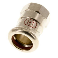 Perskoppeling - 15mm Persmof & Rp 3/8'' - Koperlegering