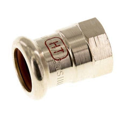 Perskoppeling - 15mm Persmof & Rp 3/8'' - Koperlegering
