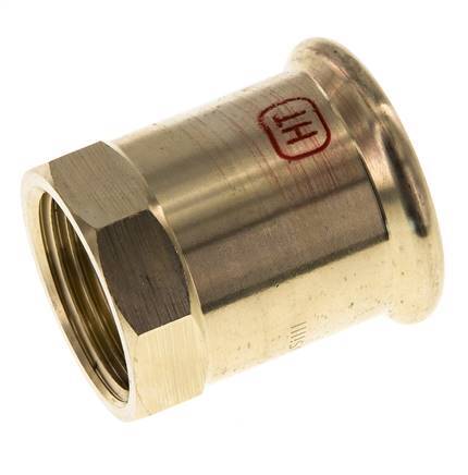 Perskoppeling - 15mm Persmof & Rp 1/2'' - Koperlegering