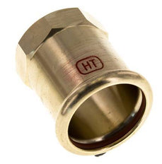 Perskoppeling - 15mm Persmof & Rp 1/2'' - Koperlegering