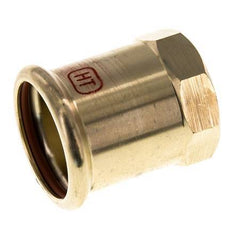 Perskoppeling - 15mm Persmof & Rp 1/2'' - Koperlegering