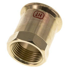 Perskoppeling - 15mm Persmof & Rp 1/2'' - Koperlegering