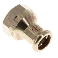 Perskoppeling - 15mm & Rp 3/4'' Persmof - Koperlegering