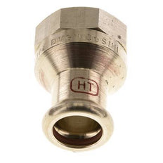 Perskoppeling - 15mm & Rp 3/4'' Persmof - Koperlegering