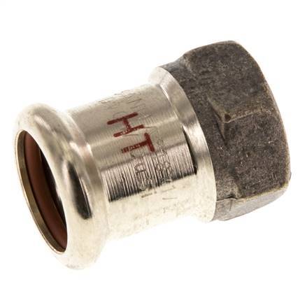 Perskoppeling - 18mm & Rp 1/2'' Persmof - Koperlegering