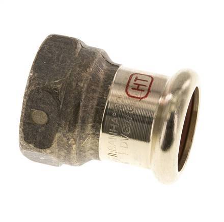 Perskoppeling - 22mm & Rp 3/4'' Persmof - Koperlegering