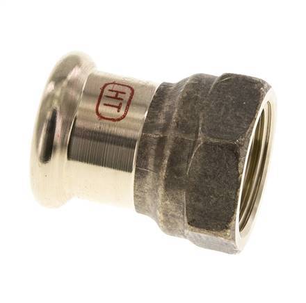 Perskoppeling - 22mm & Rp 3/4'' Persmof - Koperlegering