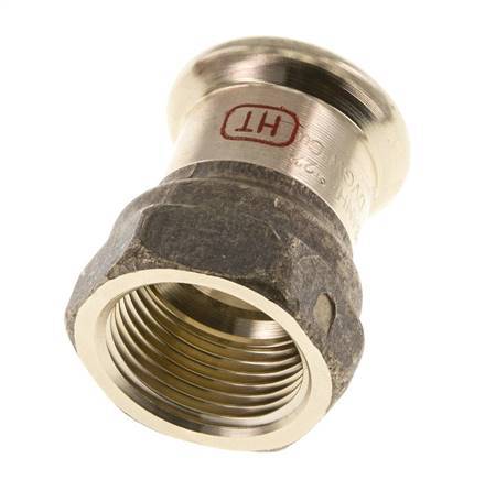 Perskoppeling - 22mm & Rp 3/4'' Persmof - Koperlegering