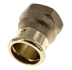 Perskoppeling - 28mm & Rp 1'' Persmof - Koperlegering