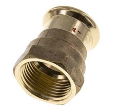 Perskoppeling - 28mm & Rp 1'' Persmof - Koperlegering