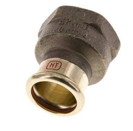 Perskoppeling - 28mm & Rp 1-1/4'' Persmof - Koperlegering