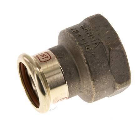 Perskoppeling - 28mm & Rp 1-1/4'' Persmof - Koperlegering