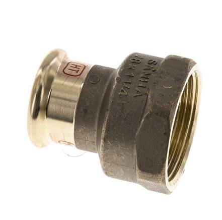 Perskoppeling - 28mm & Rp 1-1/4'' Persmof - Koperlegering