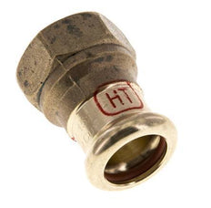 Press Fitting - 35mm Female & Rp 1'' Female - Copper alloy