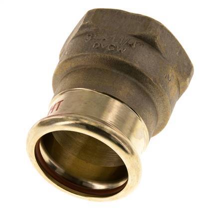 Press Fitting - 35mm Female & Rp 1-1/4'' Female - Copper alloy