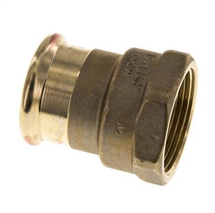 Perskoppeling - 35mm & Rp 1-1/4'' Persmof - Koperlegering