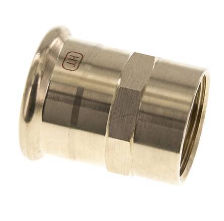 Perskoppeling - 42mm & Rp 1-1/4'' Persmof - Koperlegering