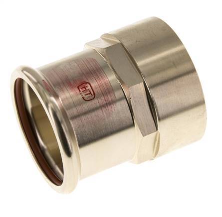 Perskoppeling - 54mm & Rp 2'' Persmof - Koperlegering
