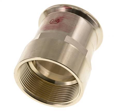 Perskoppeling - 54mm & Rp 2'' Persmof - Koperlegering