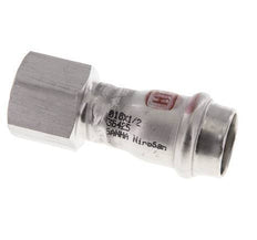 Perskoppeling - 18mm & Rp 1/2'' Persmof - RVS