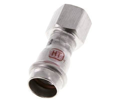 Perskoppeling - 18mm & Rp 1/2'' Persmof - RVS