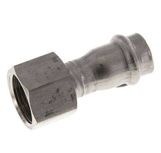 Perskoppeling - 18mm & Rp 3/4'' Persmof - RVS