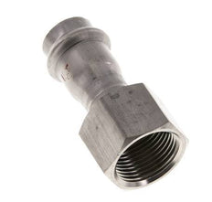 Perskoppeling - 18mm & Rp 3/4'' Persmof - RVS