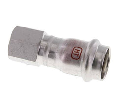 Perskoppeling - 22mm & Rp 1/2'' Persmof - RVS