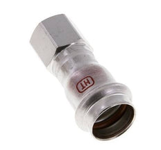 Perskoppeling - 22mm & Rp 1/2'' Persmof - RVS