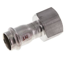 Perskoppeling - 22mm & Rp 1'' Persmof - RVS