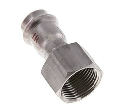 Perskoppeling - 22mm & Rp 1'' Persmof - RVS