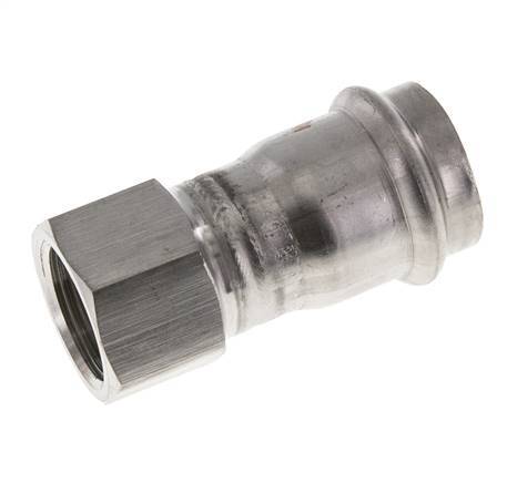Press Fitting - 28mm Female & Rp 3/4'' Female - Stainless Steel