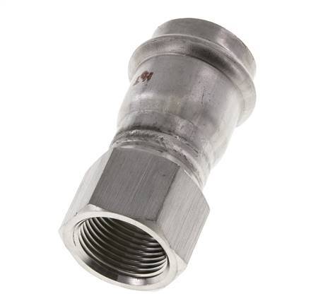 Perskoppeling - 28mm & Rp 3/4'' Persmof - RVS